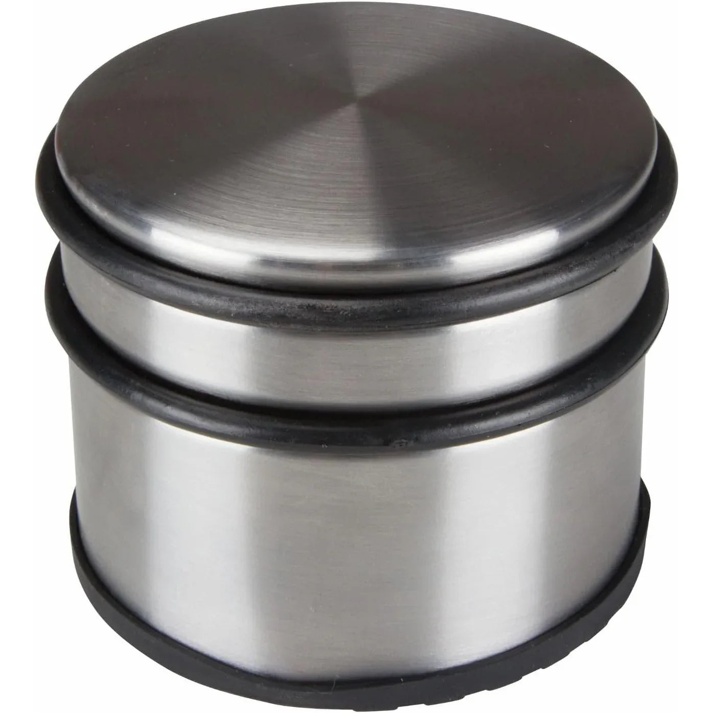 Perel Stainless Steel Non-Drill Door Stopper with Rubber Grip22 - Gomix Brands Outlet